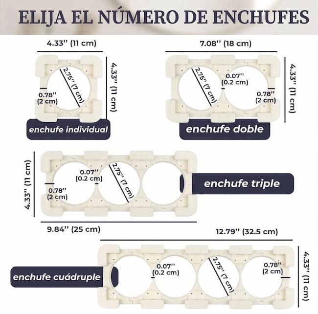 Marco Cuádruple EDPLIT - Selección de marcos